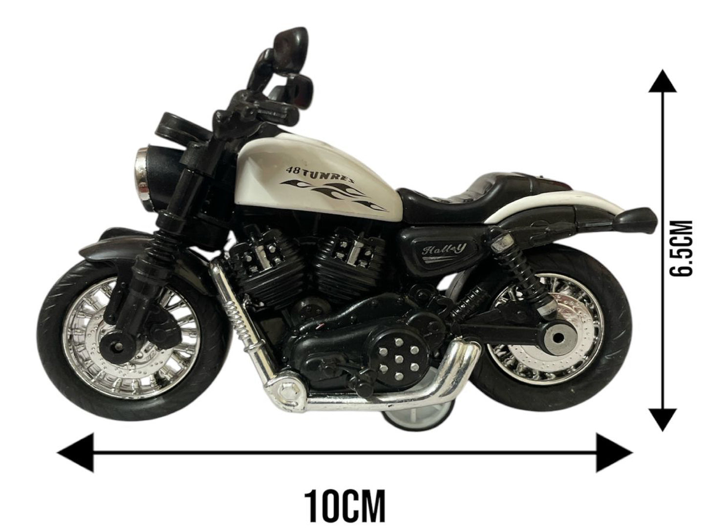 Modern City Die-Cast Metal Bike Toy – Cruiser Motorcycle (3+ Years)