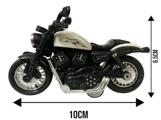 Modern City Die-Cast Metal Bike Toy – Cruiser Motorcycle (3+ Years)